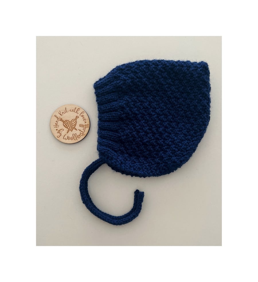Made To Order Handknitted Mossy Pixie Hat 7 sizes. Any colour.