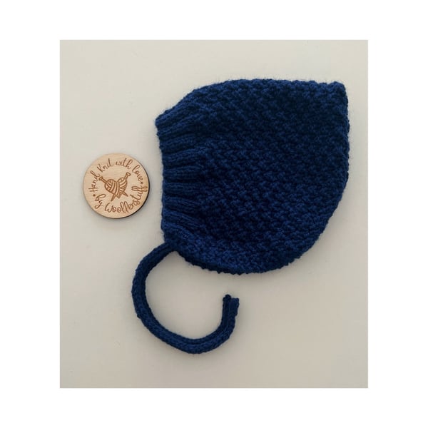 Made To Order Handknitted Mossy Pixie Hat 7 sizes. Any colour.