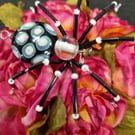 Hanging Spider Suncatcher Decoration Vintage Bum Bead