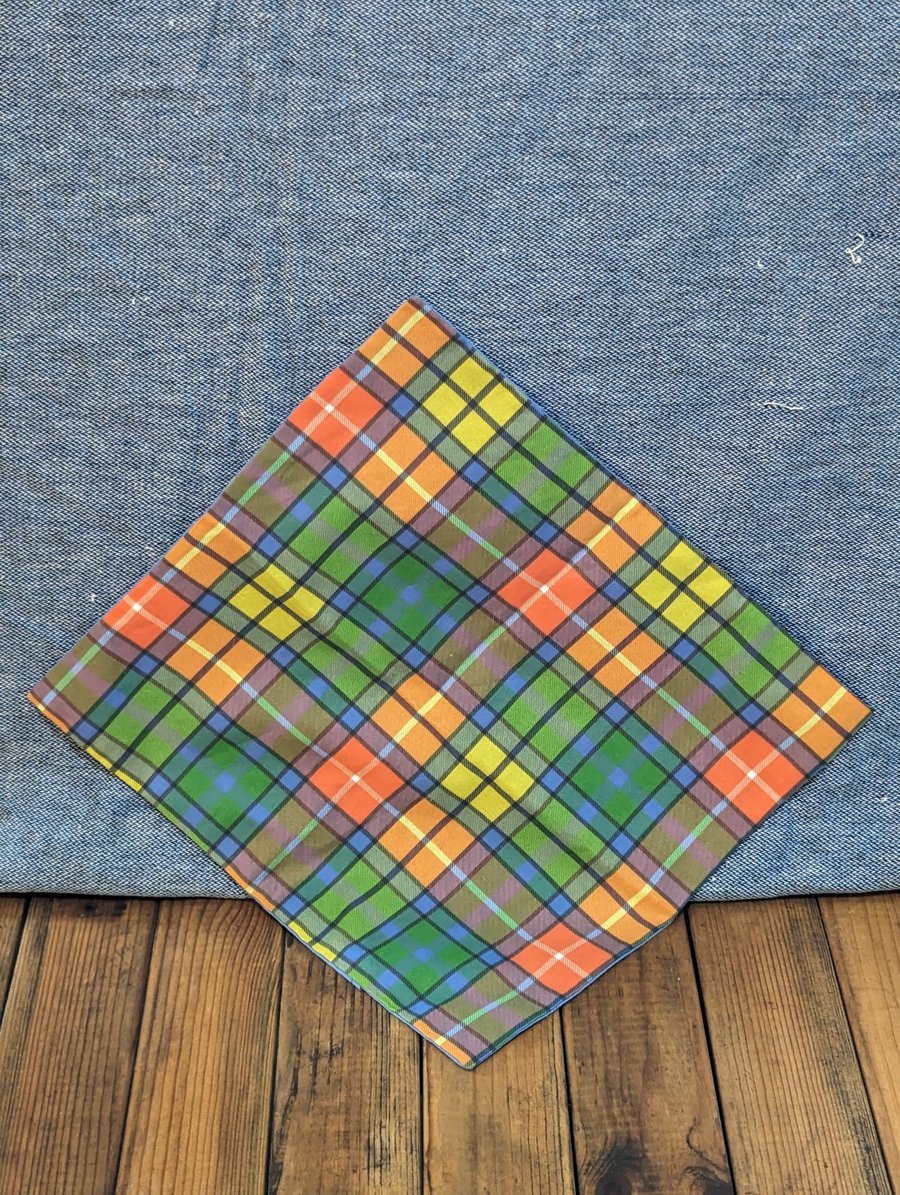 Buchanan clan tartan throw cushion cover