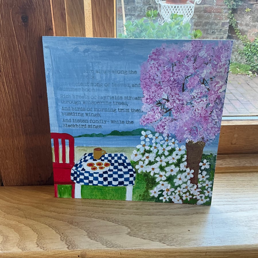 Blossom in the garden