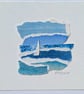 Turn the Tide - Original miniature collage. Unmounted  - Image 5