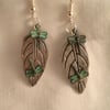 Flight Of Fancy Dragonfly Earrings
