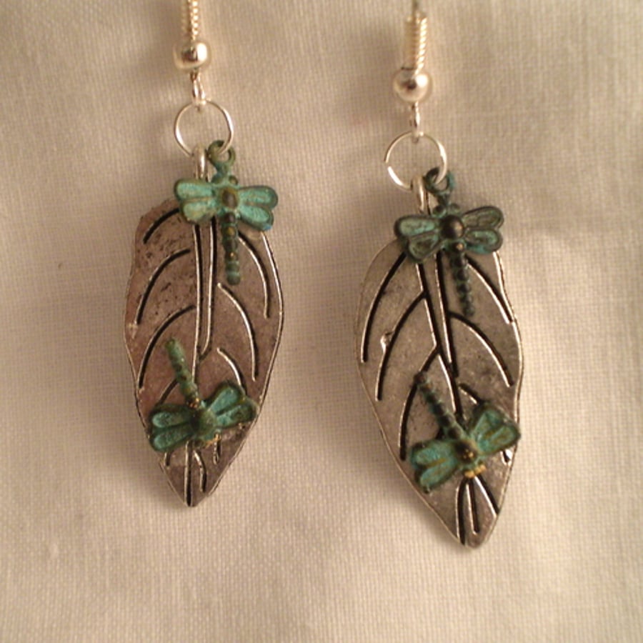Flight Of Fancy Dragonfly Earrings