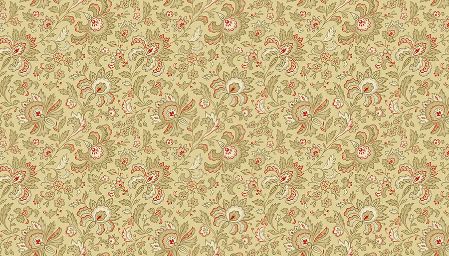 Fat Quarter Riviera Rose Floral Fabric from Andover Fabrics