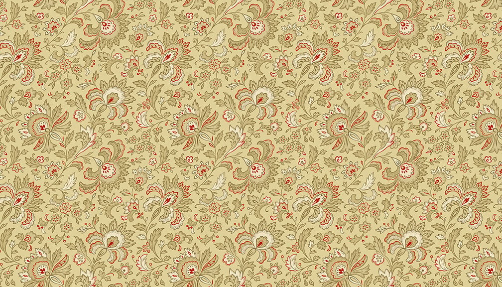 Fat Quarter Riviera Rose Floral Fabric from Andover Fabrics