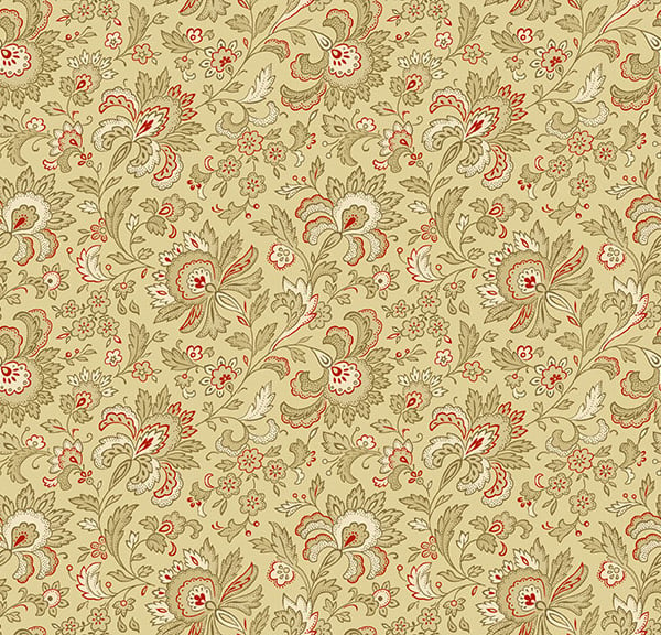 Fat Quarter Riviera Rose Floral Fabric from Andover Fabrics