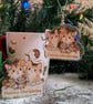 Meowy Christmas Acrylic Standee - Double Sided Cat Decor 70mm - Monty & Mabel - Image 3