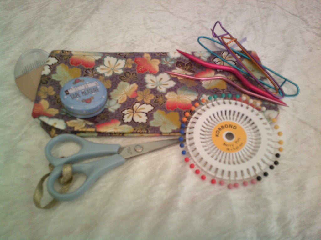 Autumn Leaves on a Mauve Backgroud Pencil Case