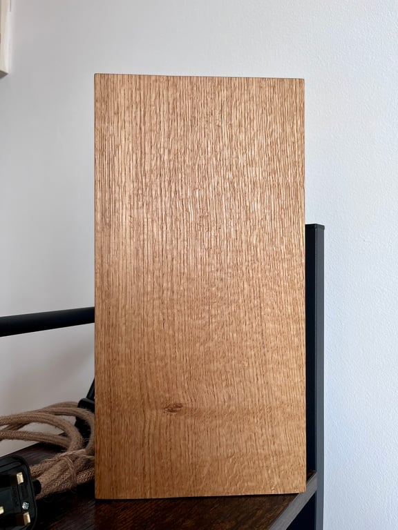  Oak Wall Sconce Lamp – Handmade E14 Wooden Sconce Light