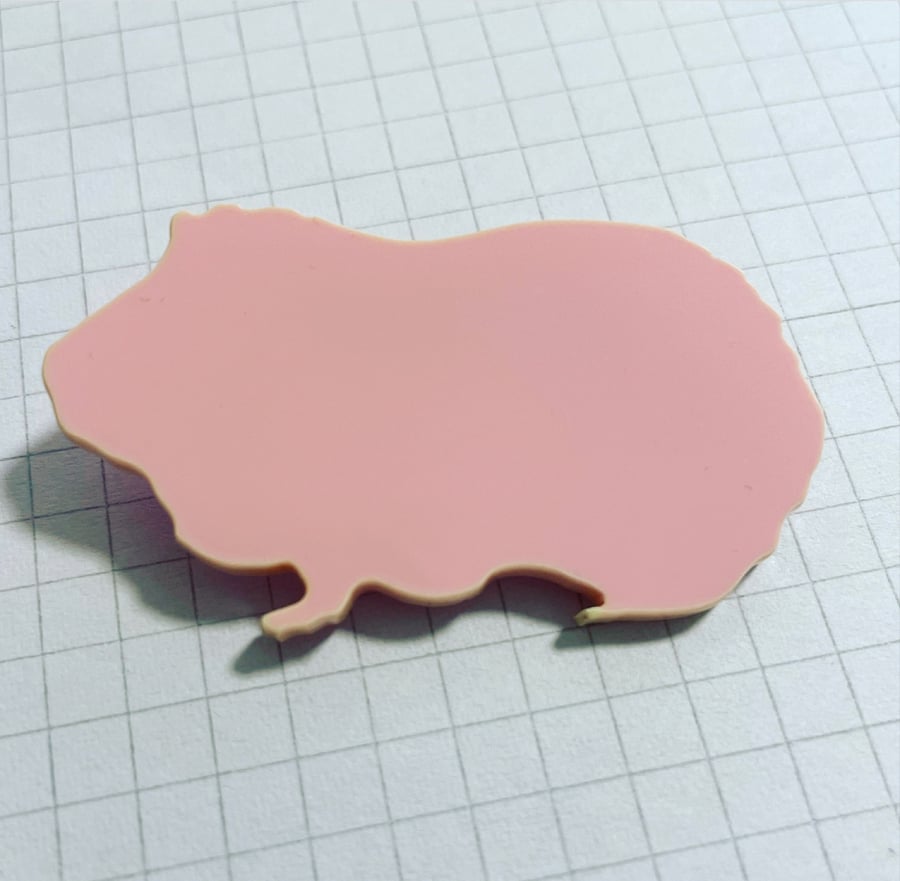 Guinea Pig brooch