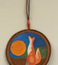 FXPM011 - Mandala Wall Hanging-15cm diameter - Image 2
