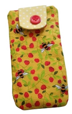 Glasses case, Padded pouch, protective sleeve