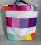 Summer seconds -  - Rainbow patchwork bag with drawstring