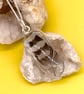 Finch feather pendant in silver - Image 3