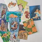 Cards animal card bundle - perfectly imperfect