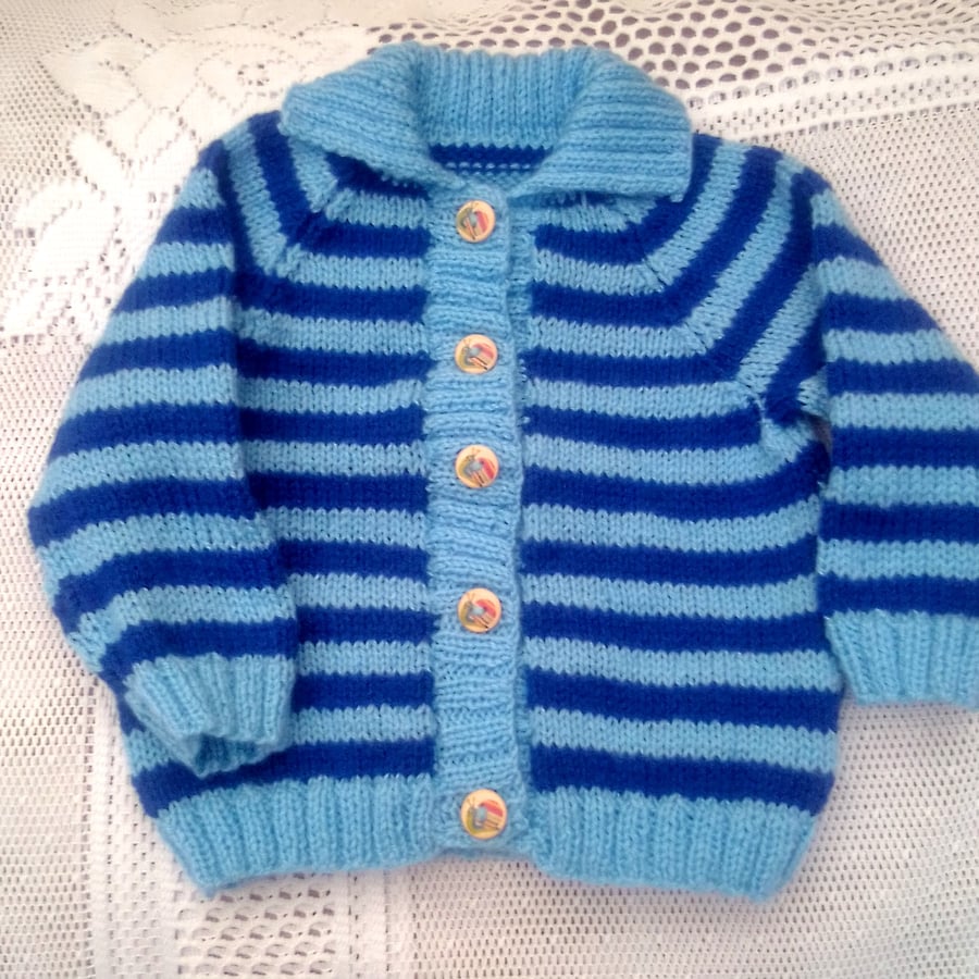 Collared Jacket For Babies and Small Children, Baby's Gift Ideas, Baby Jacket