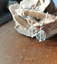 Sterling Silver Clear Quartz Leaf Earrings - Image 1