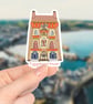 Egyptian House Sticker - Cornwall Gifts - Image 1