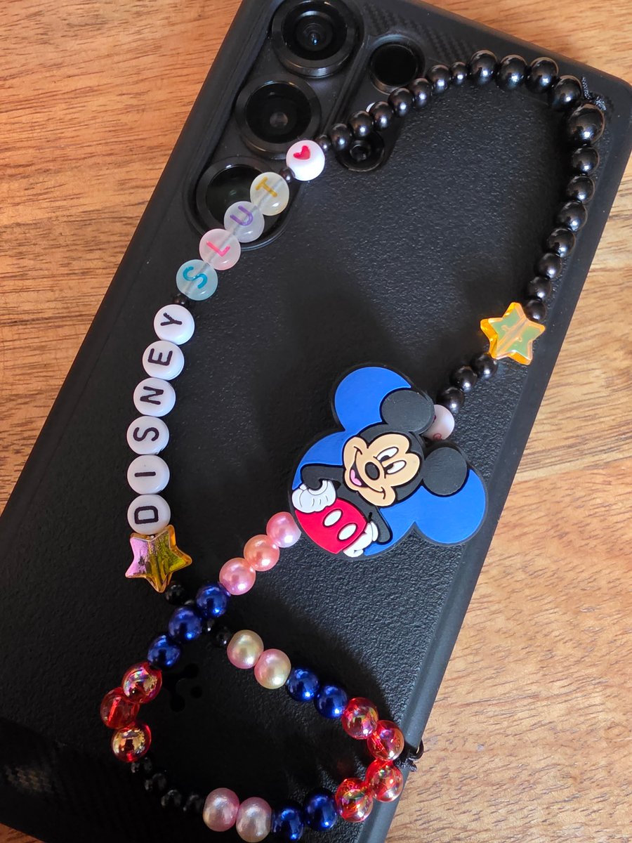 Mouse glow in the dark Phone Charm Strap