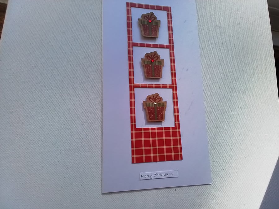 Christmas card. Christmas presents. Ref 216