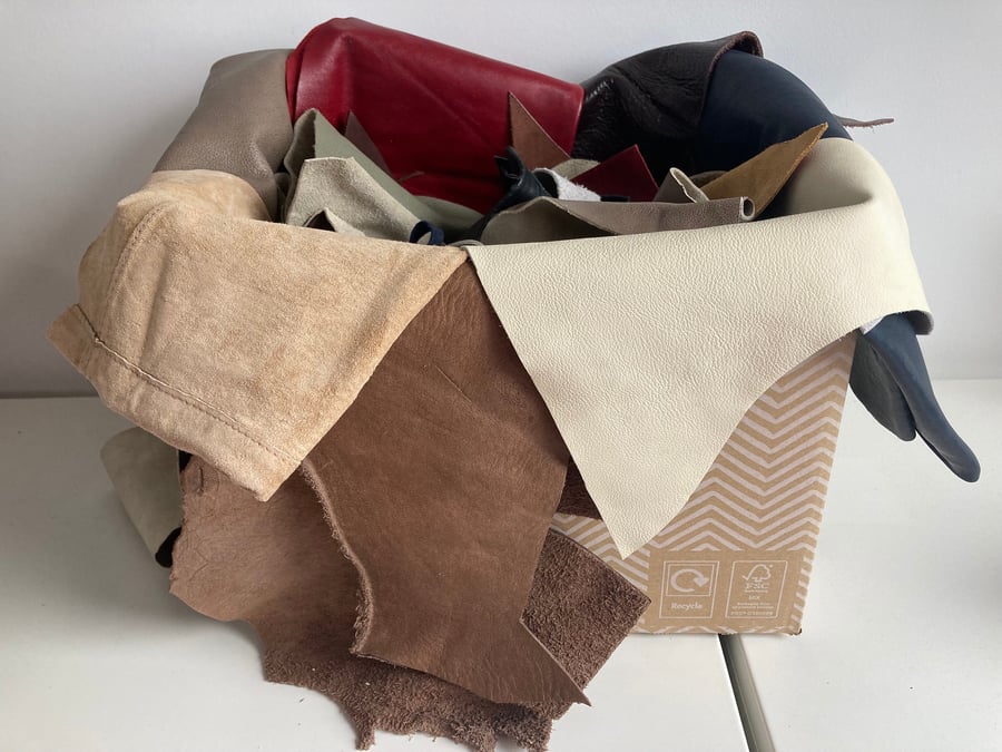Leather Off Cut Bundle