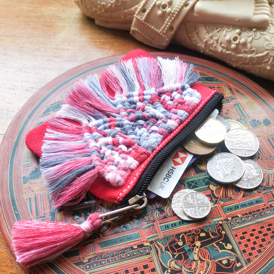 Wallet, Coin Purse - Red 