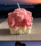 Blush Rose Bouquet. Handmade Soy Wax Candle - Image 3