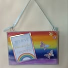 Mixed media canvas sign. Always Believe 
