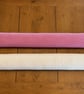 Handmade Pink Draught Excluder Removable Washable Cover Sand & Hollow Fibre - Image 4