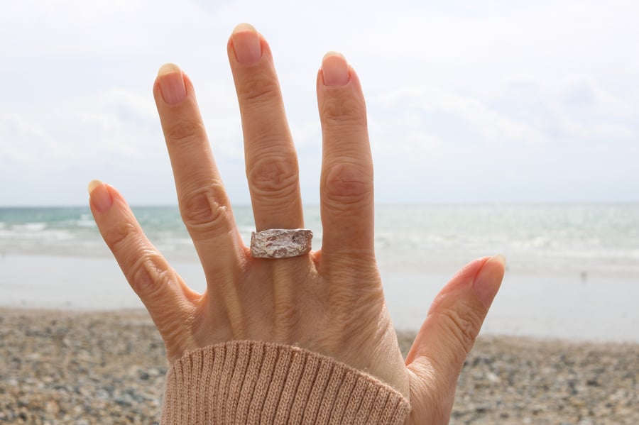 Cornish Seastone ring - made to order