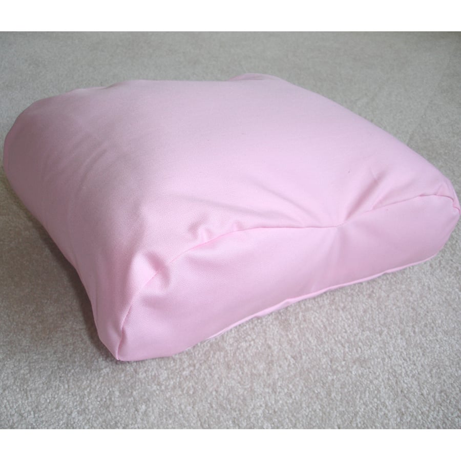 Tempur Pedic Original Travel Neck Pillow Cover Orthopaedic Pink