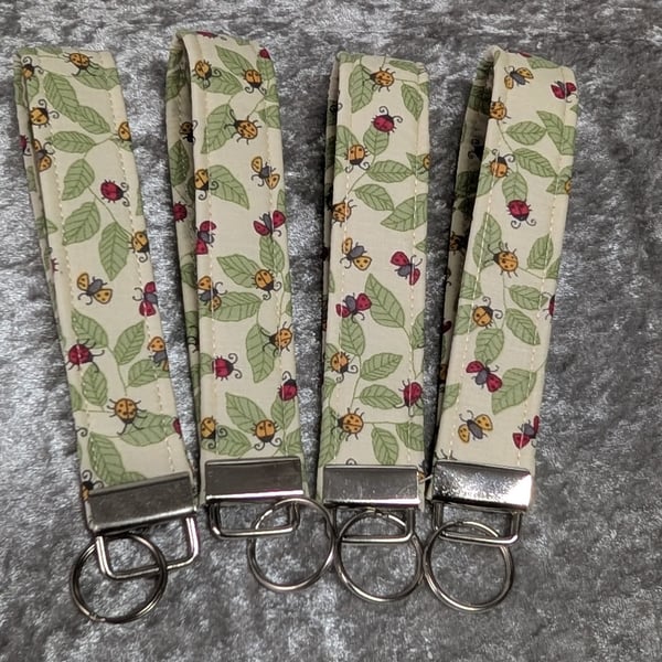 Keyfob Wristlet - Lady Bugs