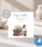 Personalised Happy Birthday Granddaughter Card - Image 1