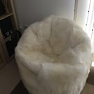 Luxurious Sheepskin BeanBag 