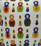 Frill's Russian Doll Cushion cover,  Free uk delivery.   - Image 2