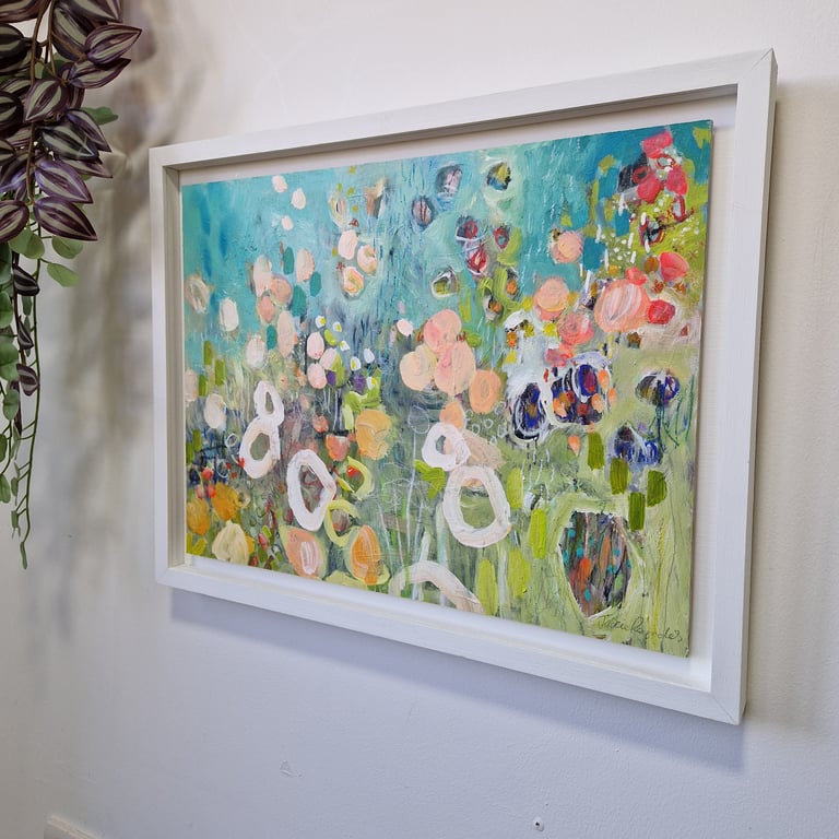 'Peaceful Place'  Original mixed medium painting