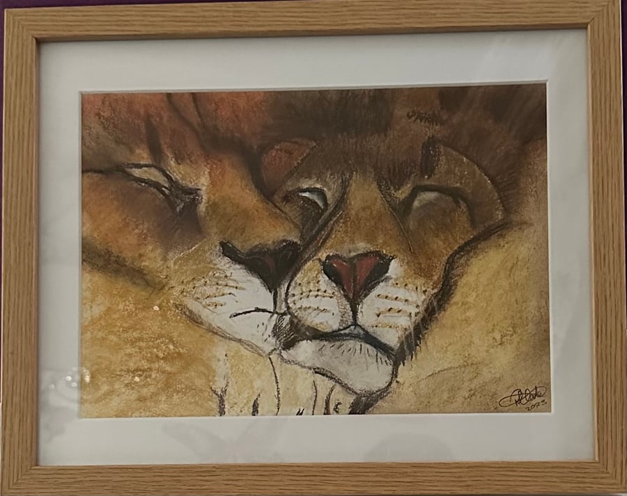 Sleeping Lions, by RJ Clarke