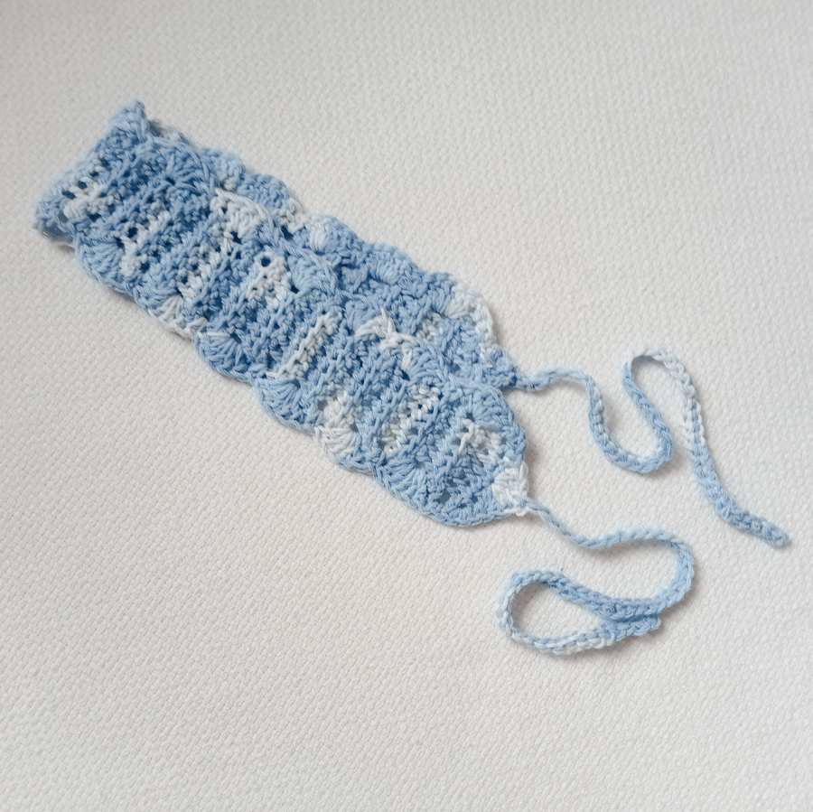 CROCHET PATTERN PDF Denim Ombre Headband
