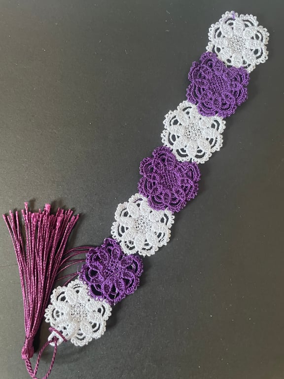 Exquisite Handmade Free Standing Lace Bookmarks