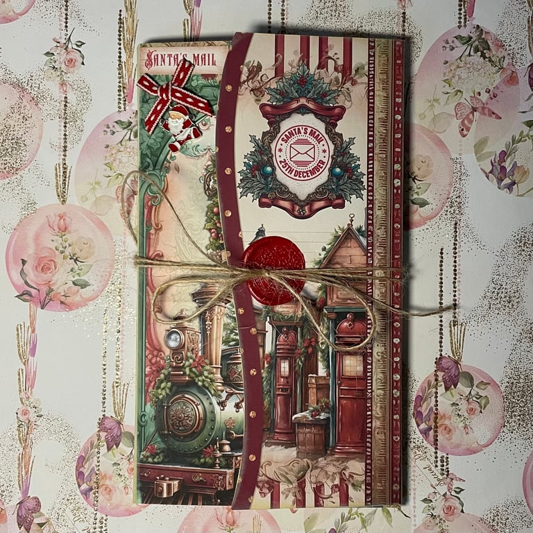 Holidays Santas Mail Christmas Folio by Carolee Crafts PB6 - 0014