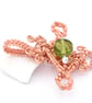 The jewel within - hand made wire wrapped pendant - Image 2