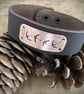 Swirling Swifts Wrist Cuff - Handmade Etched Copper & Leather - Image 1