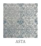 Hand Printed Linen Lampshade in Duck Egg Blue - Image 5