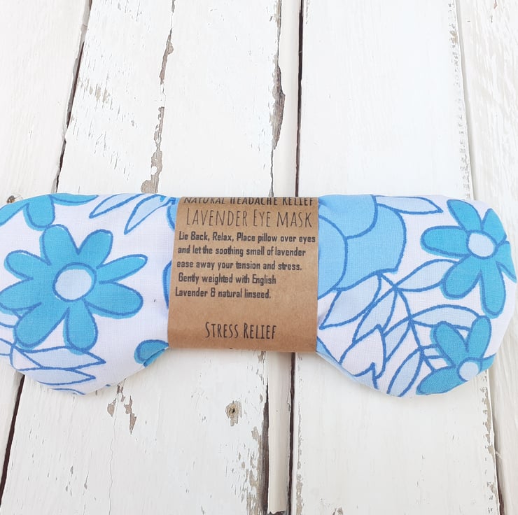 Lavender & Linseed Eye Pillow Eye Mask For Folksy