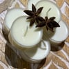 6 Soy Wax Essential Oil Tealight Autumn Christmas Seasonal Gift set