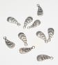 10 x Small Shell Charms - Image 1