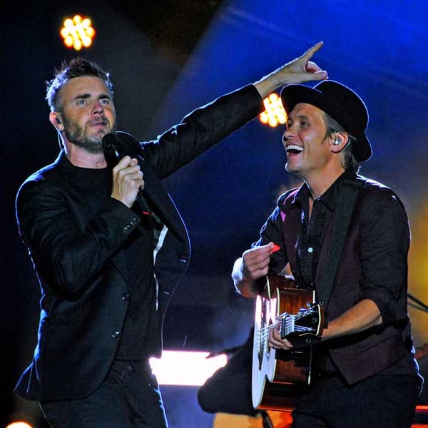 Take That Gary Barlow And Mark Owen Photograph Print