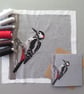 Great Spotted Woodpecker card - Image 2