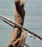 Beautiful Pattern Bespoke Sterling Silver Skinny Stackable Bangles  - Image 2